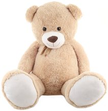 PLYŠ Medvěd velký s mašlí 150cm *PLYŠOVÉ HRAČKY*