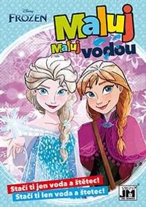 Omalovánka A5 Maluj vodou FROZEN - Ledové království