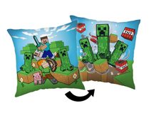 Polštářek Minecraft Creeper rush 40x40 cm