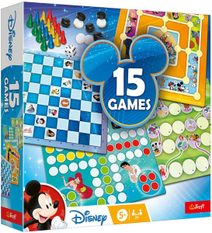 TREFL Hra sada 15 her Disney mix *SPOLEČENSKÉ HRY*