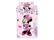 Povlečení do postýlky Minnie Flowers 02 baby 100x135, 40x60 cm
