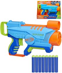 NERF ELITE JR Explorer set blaster + 8 šipek