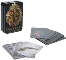 Hra karty hrací Harry Potter Bradavice v plechové krabičce dárkové balení