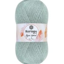 Příze s vlnou Angora Natural Kartopu 100 g