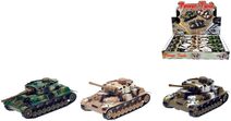 Tank kov 11 cm 2 druhy 3 barvy s otáčecí hlavní