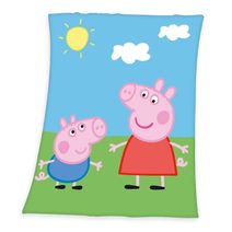 Fleece deka Peppa Pig Polyester, 130/160 cm