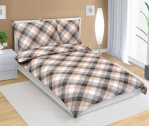 Povlečení bavlněné Šedá,Béžová 90/802