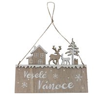 Dekorace k zavěšení D5709 - 22 × 17,3 × 0,8 cm