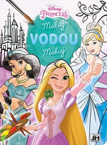 Omalovánka A4 Maluj vodou Disney Princezny