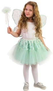 KARNEVAL Šaty víla Zvonilka tutu sukýnka s křídly 3-10 let (104-146cm) *KOSTÝM*