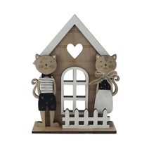 Dekorace domeček D7793/1 - 16×4×21.5