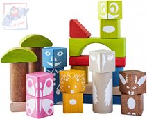 Baby kostky barevné s potiskem set 26ks