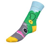 Ponožky Běžec - 43-46 šedá