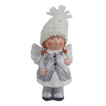Dekorace anděl X5371 - 7 × 5,2 × 11,7 cm