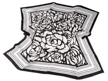 Saténový šátek 90x90 cm