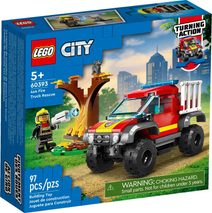 LEGO CITY Auto hasičský tereňák 4x4 60393 STAVEBNICE