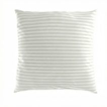 Povlak na polštář Atlas grádl 1cm proužek bílý