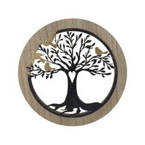 Dekorace strom života K4521 - 29.50 × 1.50 × 29.50 cm