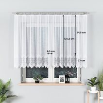 Kusová záclona Julie 150x400 cm