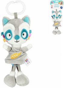 BAM BAM Baby mýval zvířátko hudební pro miminko na baterie