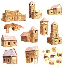 Vario XL 33W21 dřevěná stavebnice