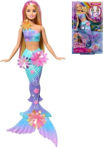 MATTEL BRB Barbie kouzelná květinová mořská víla panenka blondýnka