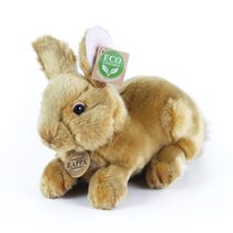 Králík hnědý ležící 23 cm