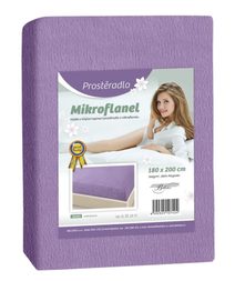 Prostěradlo Mikroflanel Fialová 19/019