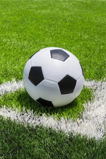 Dětská fleecová deka Fotbal 100x150 cm