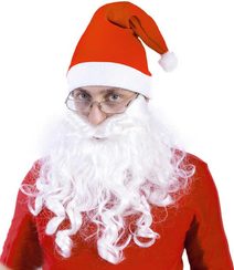 KARNEVAL Vousy Santa pro dospělé KARNEVALOVÝ DOPLNĚK