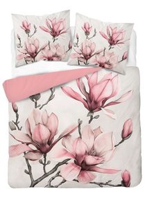 Francouzské povlečení 3D Magnolie micro Polyester - mikrovlákno, 220/200, 2x70/80 cm