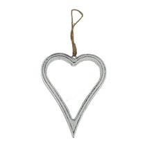 Srdce k zavěšení D6059/2 - 12 x 15 × 1,2 cm