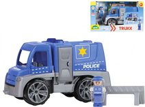 LENA Truxx Baby auto funkční policie 29cm set s figurkou plast v krabici