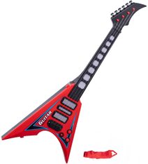 Kytara rocková elektrická 58cm na baterie Světlo Zvuk *HUDEBNÍ NÁSTROJE*