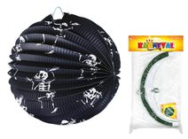 Lampion koule, pirátský, 25 cm