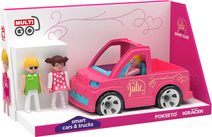 IGRÁČEK MultiGO Trio Julie Sport Club set auto + 3 figurky s doplňky