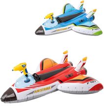 INTEX Raketa nafukovací s vodní pistolí 117x117cm plavidlo na vodu 57536