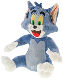 PLYŠ Tom a Jerry postavička Tom 28cm sedící