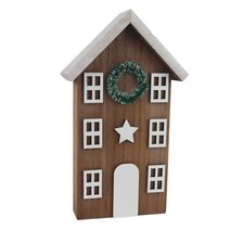 Dekorace domeček D8334/2 - 12x4x20cm