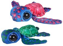 PLYŠ Želva 18cm velké oči 2 barvy