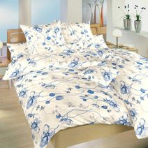 Povlečení bavlna Bloom elegance banán 140x200, 70x90 cm