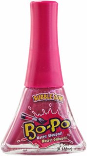 EP line BO-PO Lak na nehty dětský fialový slupovací Bubble Gum 5,5ml na kartě