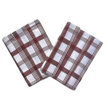 Utěrka Extra savá 50x70 cm Káro bordó 3 ks