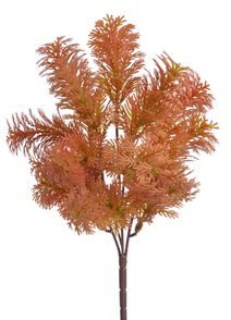 Umělá větvička túje 30 cm červená