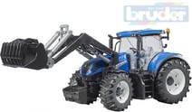 03121 Traktor New Holland T7.315 s čelním nakladačem 1:16 plast