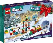 LEGO FRIENDS Adventní kalendář 2023 rozkládací s herní plochou 41758