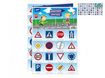 Pexeso papírové Dopravní značky společenská hra 32 obrázkových dvojic