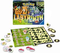 RAVENSBURGER HRA Labyrinth Pokémon noční edice svítí ve tmě 2v1