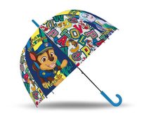 Vystřelovací průhledný deštník Paw Patrol Help POE, průměr 70 cm