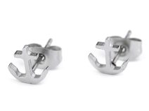 Náušnice z nerezové oceli kotvy